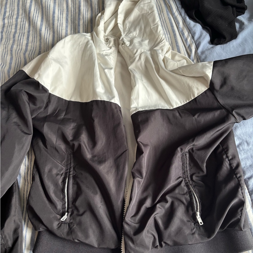 Forever 21 Cream Mesh Jacket